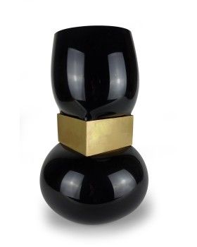 Vase Square Gold