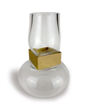 Vase Square Gold