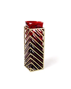 GEOMETRIC ANGLE - Vase en Verre Soufflé - COLORS