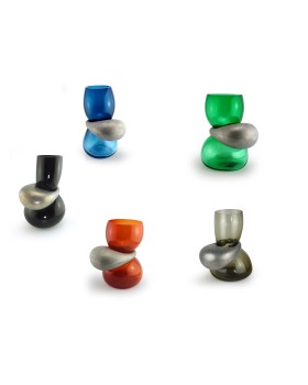 SABA - Vase en Verre Soufflé - COLORS