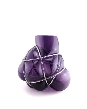 PELOTE Géante - Vase en Verre Soufflé - COLORS