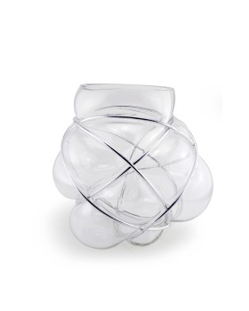 PELOTE Géante - Vase en Verre Soufflé - COLORS